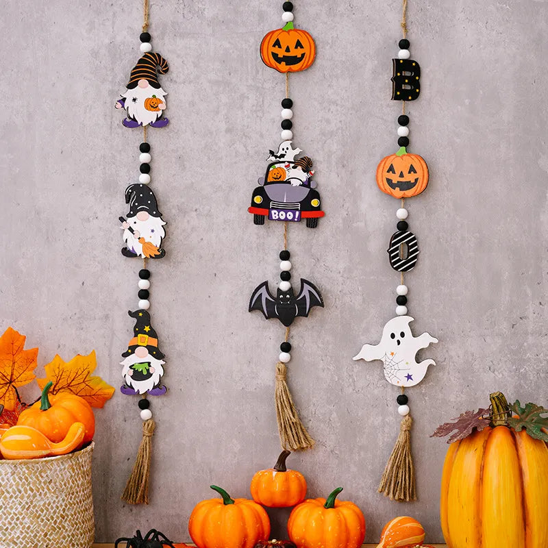 HomeFashionPartyHalloweenPumpkinGhostDecorationWallHanging-Veeddydropshipping-3