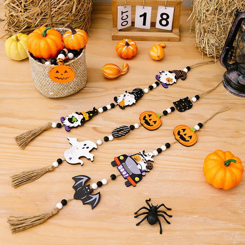 HomeFashionPartyHalloweenPumpkinGhostDecorationWallHanging-Veeddydropshipping-4