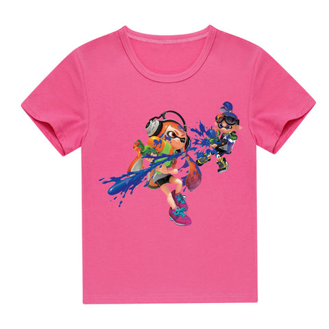 Kids Summer T-shirt Boys Girls Cute Cartoon Clothes-Veeddydropshipping-03
