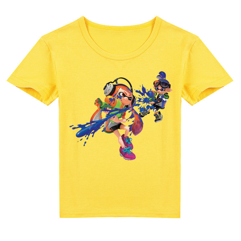Kids Summer T-shirt Boys Girls Cute Cartoon Clothes-Veeddydropshipping