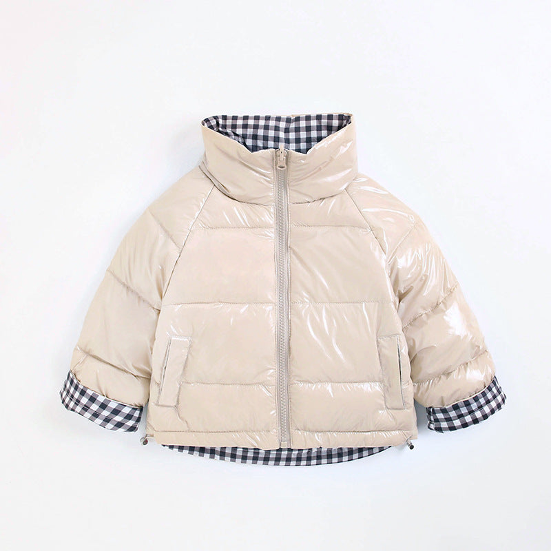 Kids Warm Down Coat Children Wash-free Thickened Outwear-Veeddydropshipping