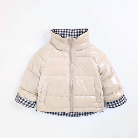 Kids Warm Down Coat Children Wash-free Thickened Outwear-Veeddydropshipping