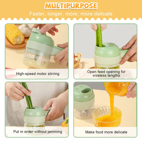       KitchenHandheldMultifunctionCordlessElectricVegetableCutter-Veeddydropshipping-1