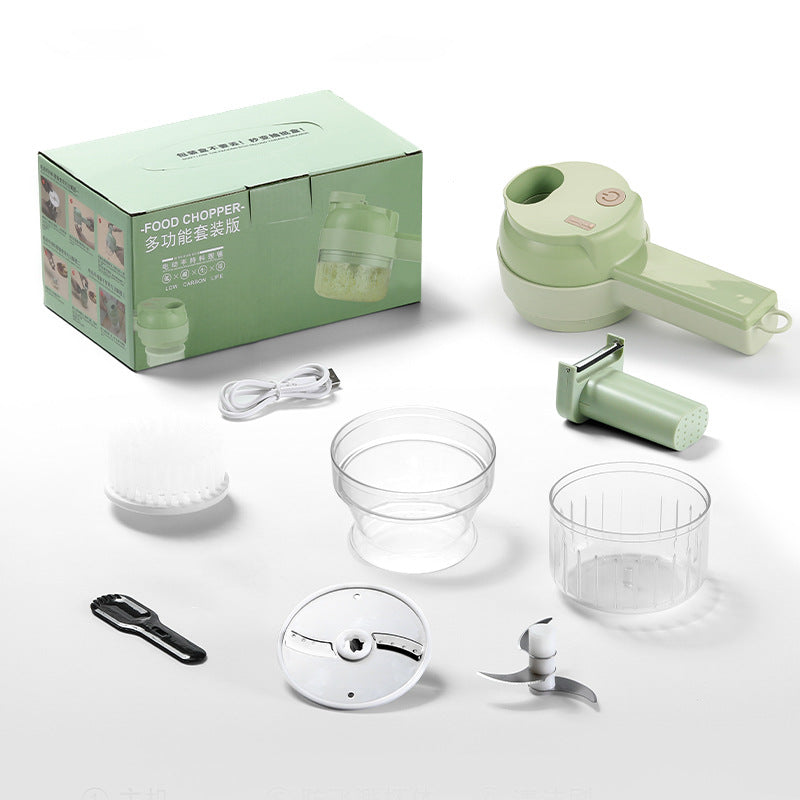       KitchenHandheldMultifunctionCordlessElectricVegetableCutter-Veeddydropshipping-2