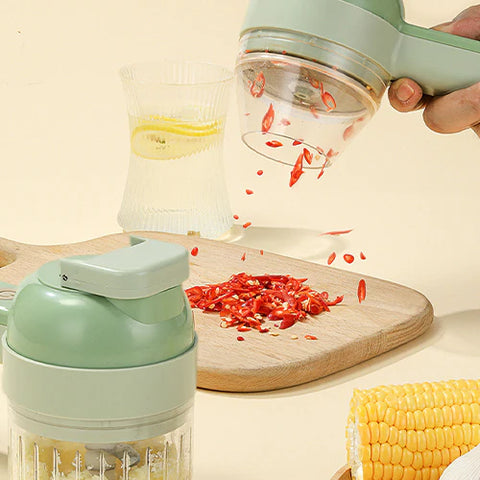    KitchenHandheldMultifunctionCordlessElectricVegetableCutter-Veeddydropshipping-4