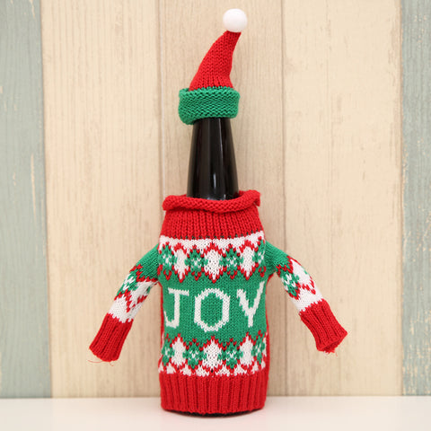       KnittedChristmasBottleSetSweaterRedWineBottleSet-Veeddydropshipping-5