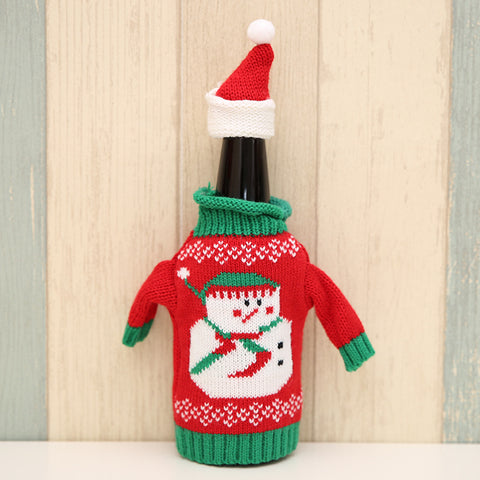   KnittedChristmasBottleSetSweaterRedWineBottleSet-Veeddydropshipping-6