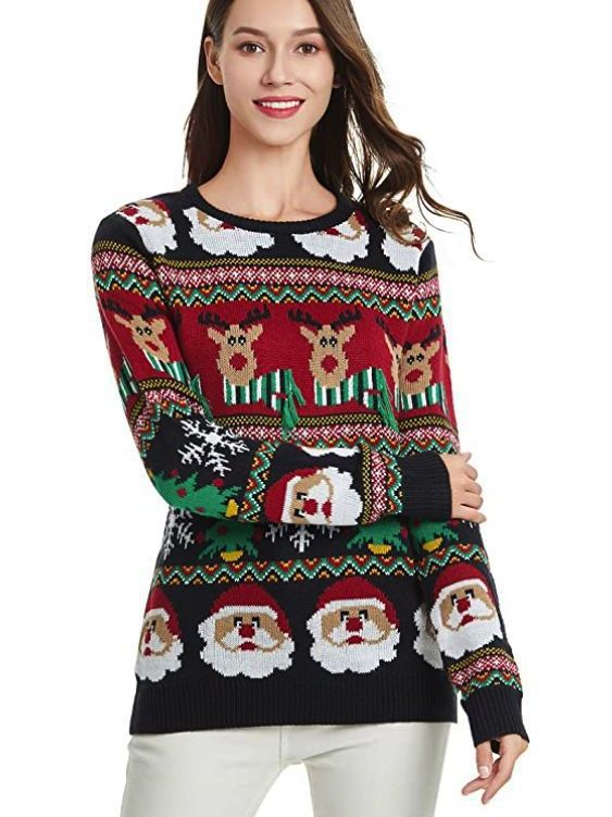       KnitwearEuropeanAndAmericanWinterLooseWomen_sChristmasSweaters-Veeddydropshipping-2