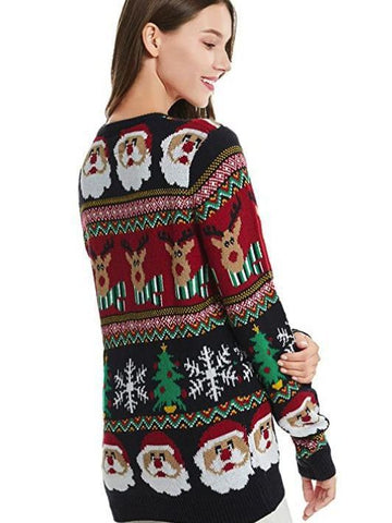       KnitwearEuropeanAndAmericanWinterLooseWomen_sChristmasSweaters-Veeddydropshipping-4
