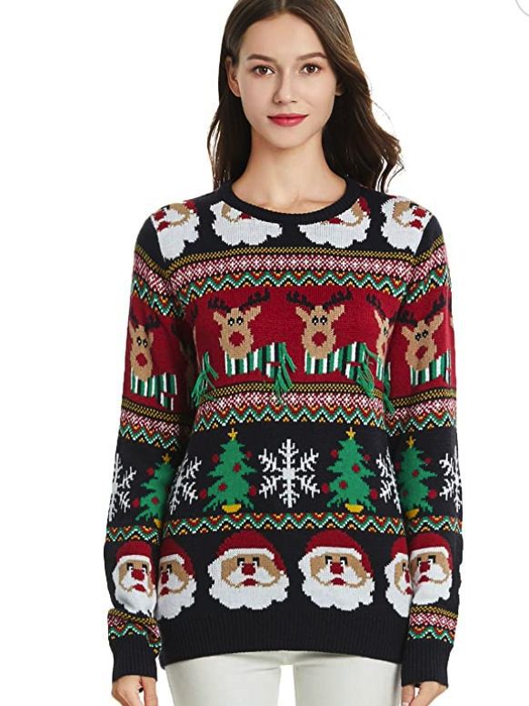       KnitwearEuropeanAndAmericanWinterLooseWomen_sChristmasSweaters-Veeddydropshipping-5