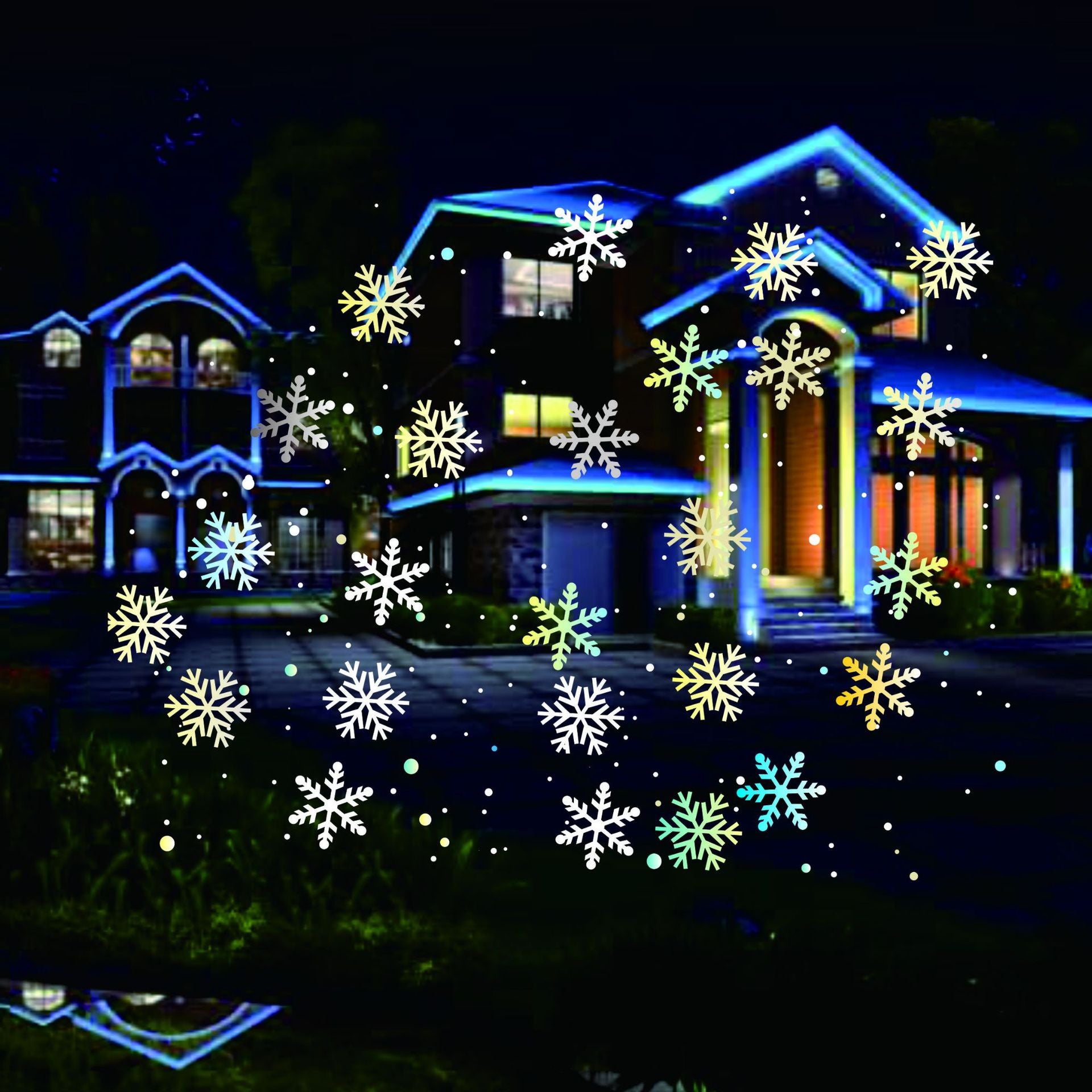        LEDChristmasBlizzardSnowflakeLaserLightsDecorationSnowflakeLights-Veeddydropshipping-8