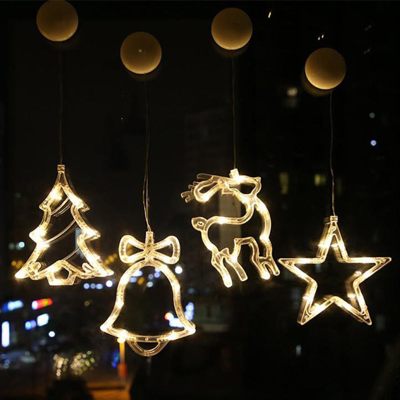   LEDChristmasStringLightsSuctionCupChandelierChristmasDecorationLights-Veeddydropshipping-2