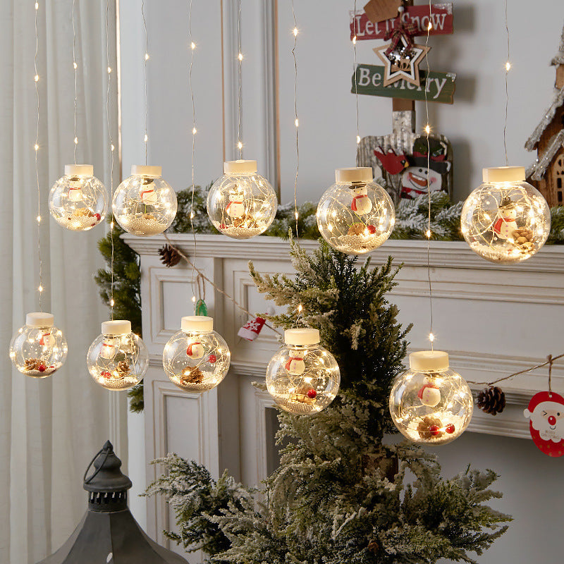 LEDChristmasWishingBallCurtainLightsSnowmanChristmasWindow-Veeddydropshipping-8