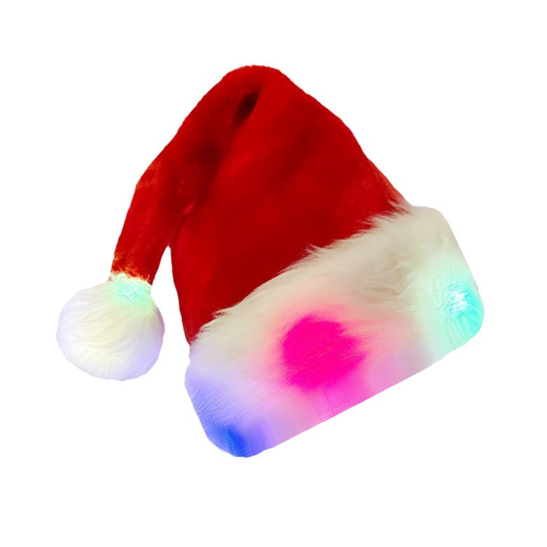       LEDLightsPlushKidsAdultChristmasHat-Veeddydropshipping-5