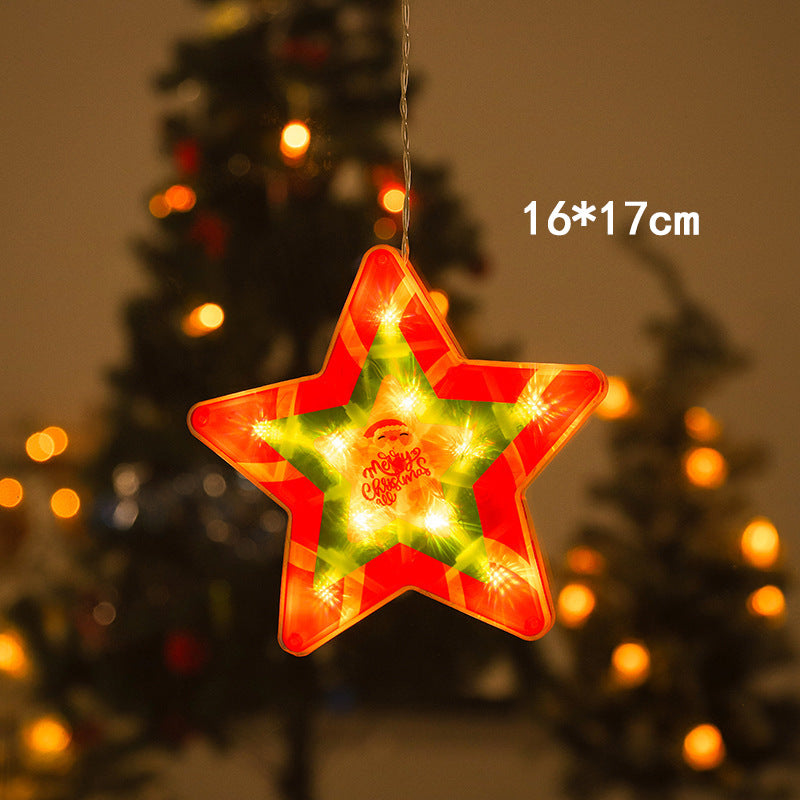       LedChristmasSuctionCupLightsChristmasWindowHangingLights-Veeddydropshipping-10