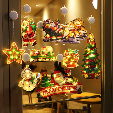 LedChristmasSuctionCupLightsChristmasWindowHangingLights-Veeddydropshipping-1