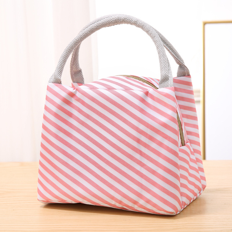 Lunch Box Bag Portable Aluminum Lunch Portable Bag Canvas Insulation Bag Camping-veeddydropshipping-5