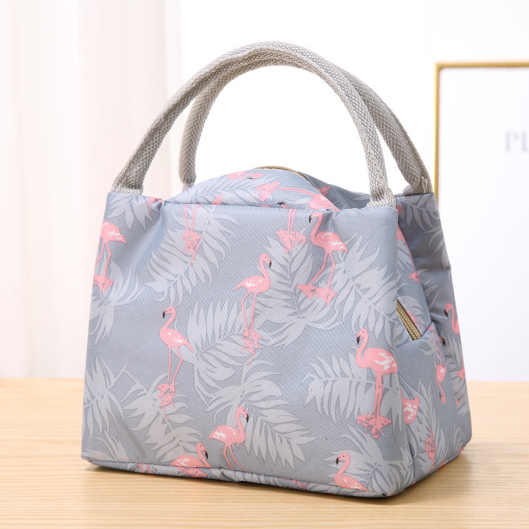 Lunch Box Bag Portable Aluminum Lunch Portable Bag Canvas Insulation Bag Camping-veeddydropshipping-6