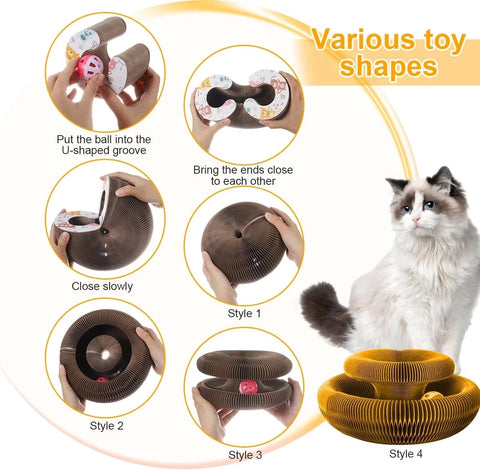 Product Cat Toy Magic organ Cat scratching board-Veeddydropshipping