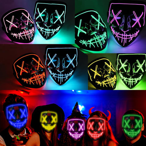 MasqueradePartyCheeringBlackBloodyColdLightMask-Veeddydropshipping-2