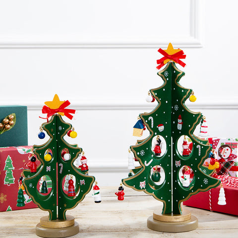   MiniChristmasTreeWoodenOrnamentWindowDisplay-Veeddydropshipping-3