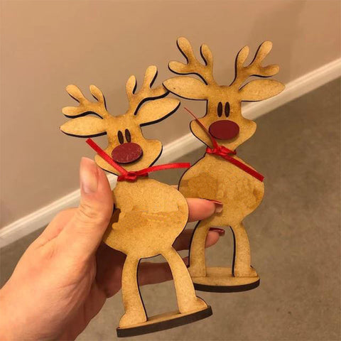    MooseFamilyDiyNameOrnamentFreestandingReindeerChristmasDecorationKeepsake-Veeddydropshipping-2