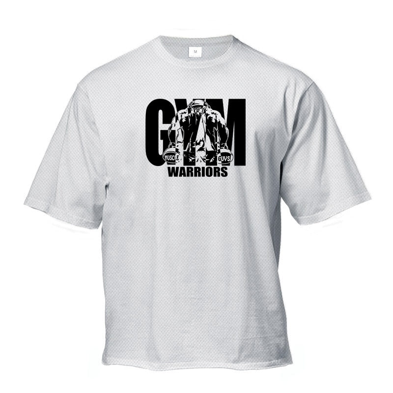 Men's Plus Size Loose Half Sleeve T-shirt Hip Hop Street Fit Fit T-shirt-Veeddydropshipping