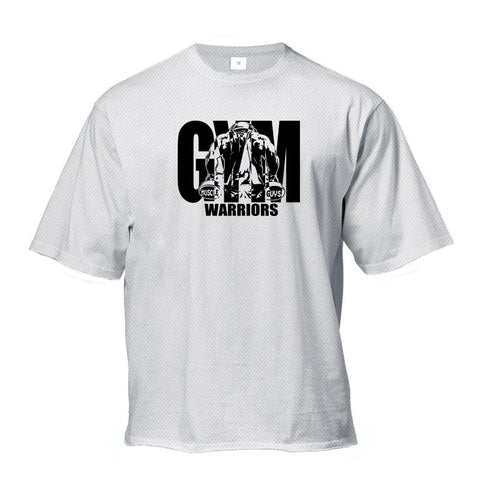 Men's Plus Size Loose Half Sleeve T-shirt Hip Hop Street Fit Fit T-shirt-Veeddydropshipping