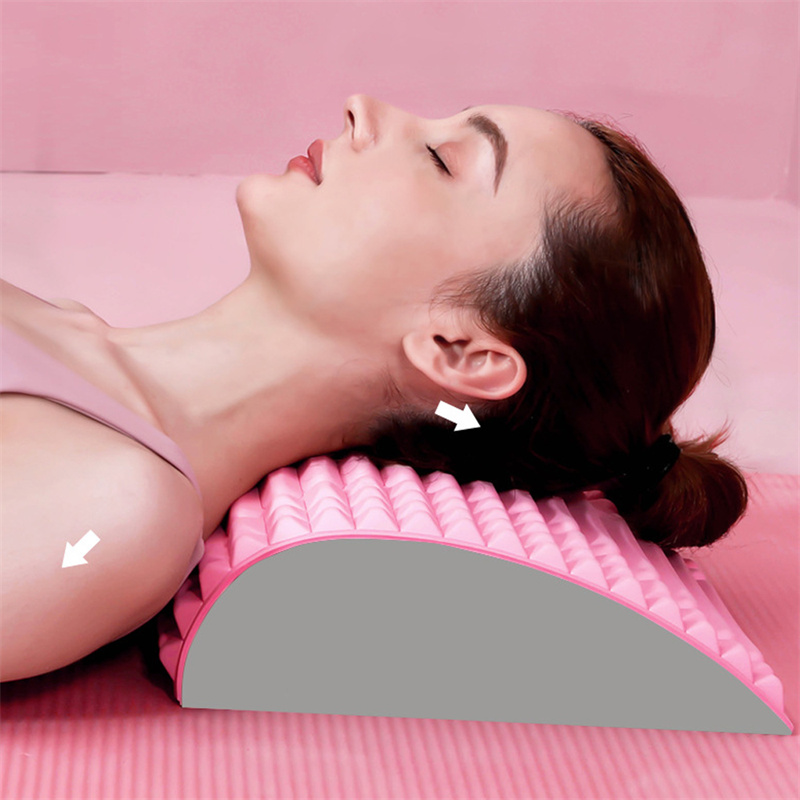     NeckLumbarSupportMassagerRelaxationYogaSpinalCorrectionExpandedBackExercise-Veeddydropshipping-4