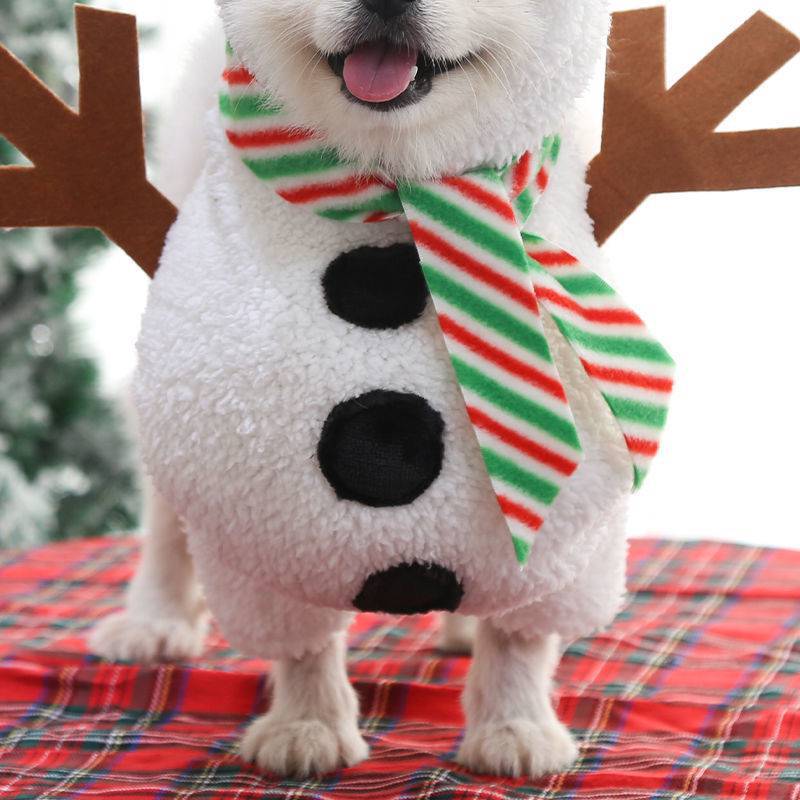     NewDogChristmasPetCostumeStandingSnowmanCostume-Veeddydropshipping-4