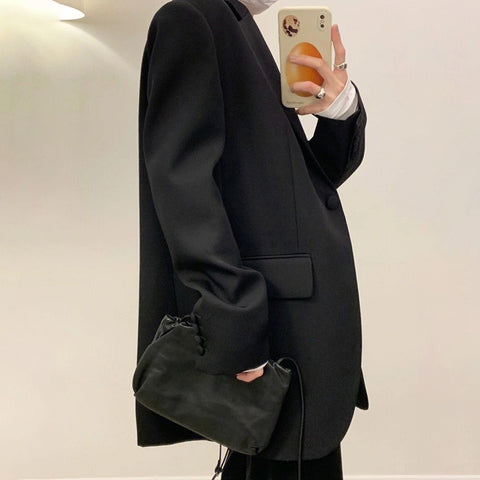 OneButtonWoolSimpleLooseCommuterBlazerWomen-Veeddydropshipping-1