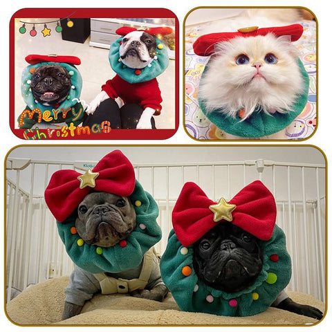    PetChristmasScarfCatCollarDogQuirkyPhotoProps-Veeddydropshipping-1