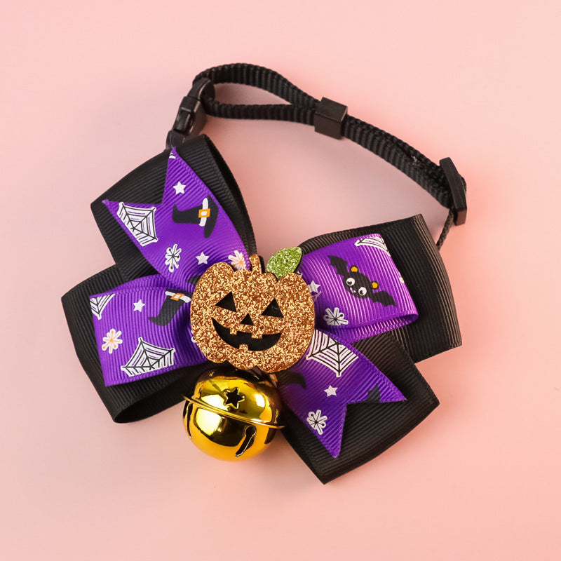 PetPumpkinBowTiewithBellJewellery-Veeddydropshipping-4