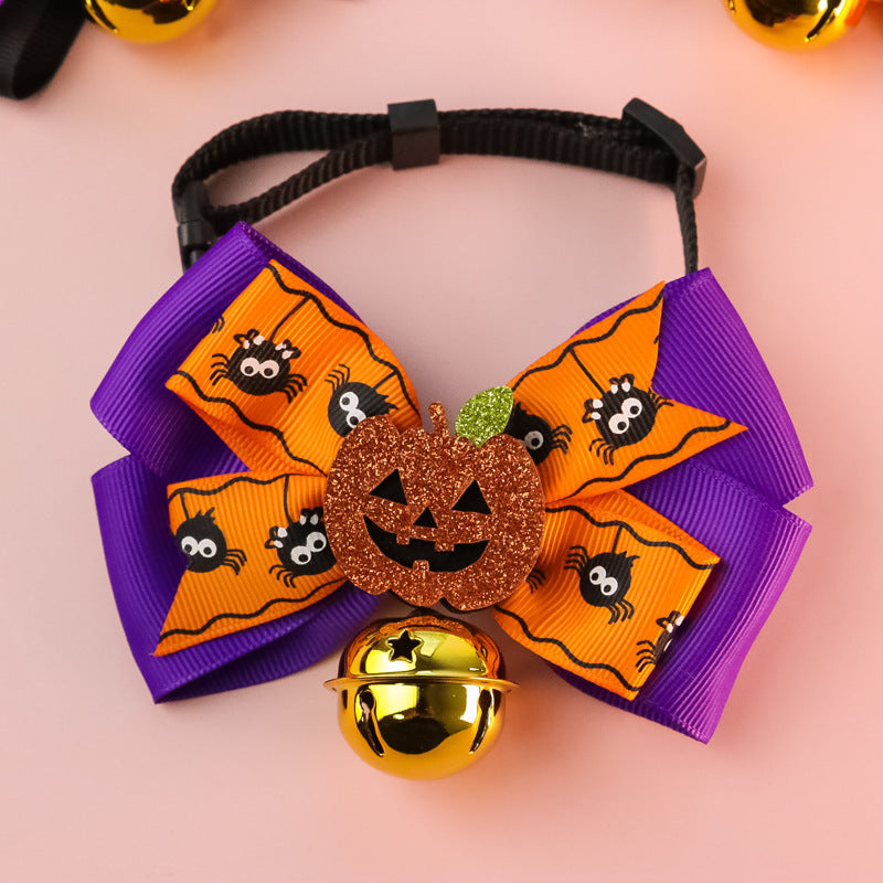 PetPumpkinBowTiewithBellJewellery-Veeddydropshipping-5