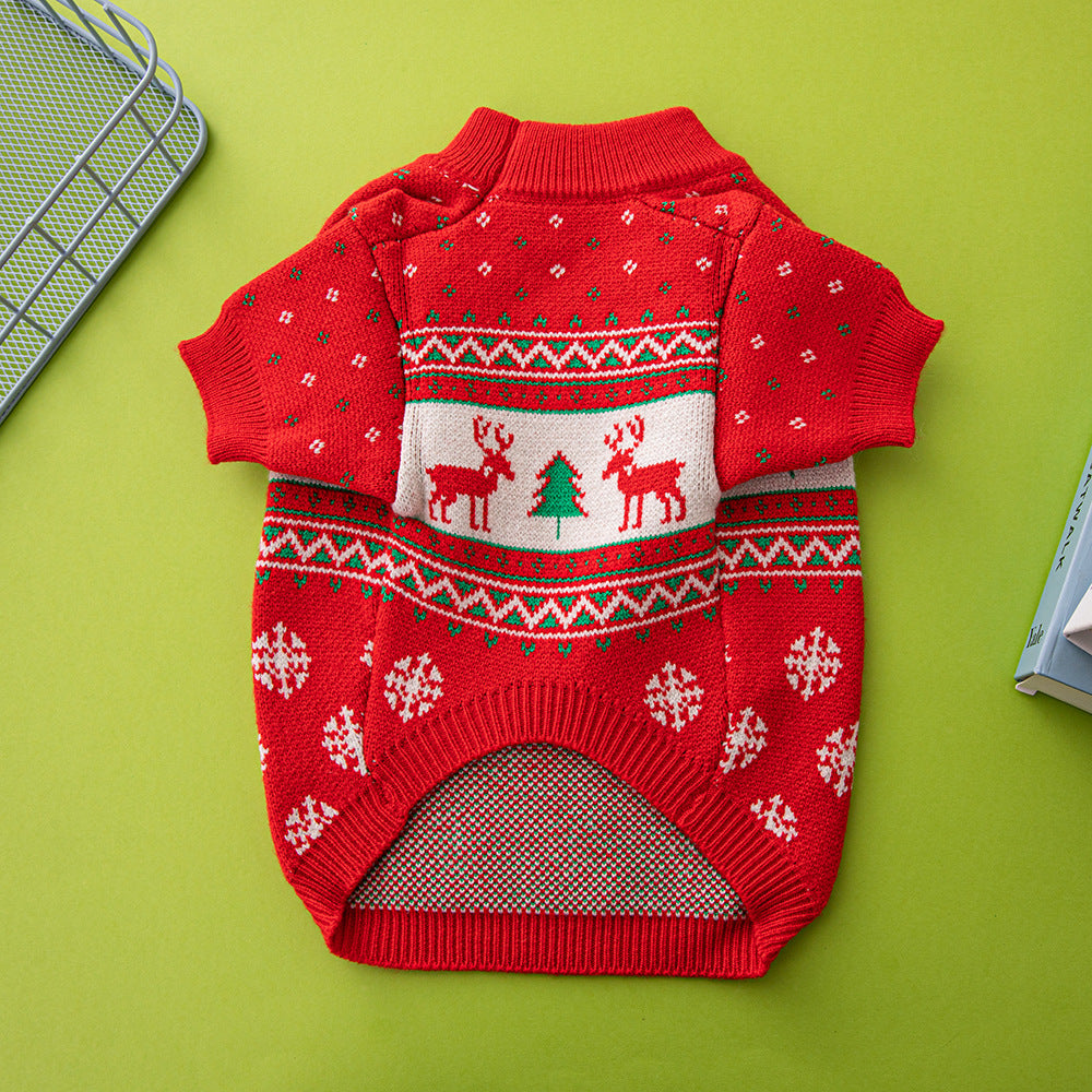     PetSweaterChristmasTreeElkChristmasDogSweater-Veeddydropshipping-4