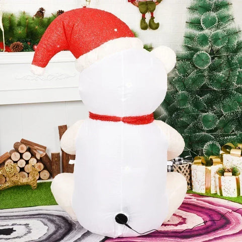 PlushLEDLightsChristmasHatPolarBearKidsToys-Veeddydropshipping-5