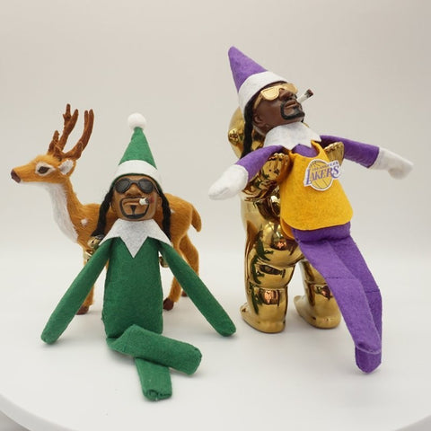    PorchChristmasElfDollNegroFeltResinDecorativeOrnament-Veeddydropshipping-3