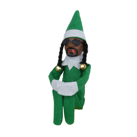    PorchChristmasElfDollNegroFeltResinDecorativeOrnament-Veeddydropshipping-7