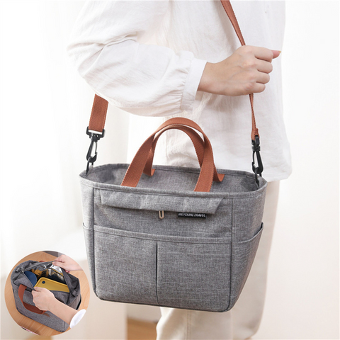 Portable Insulated Lunch Box Lunch Bag Shoulder Bags For Picnic Outdoor Camping-veeddydropshipping-1