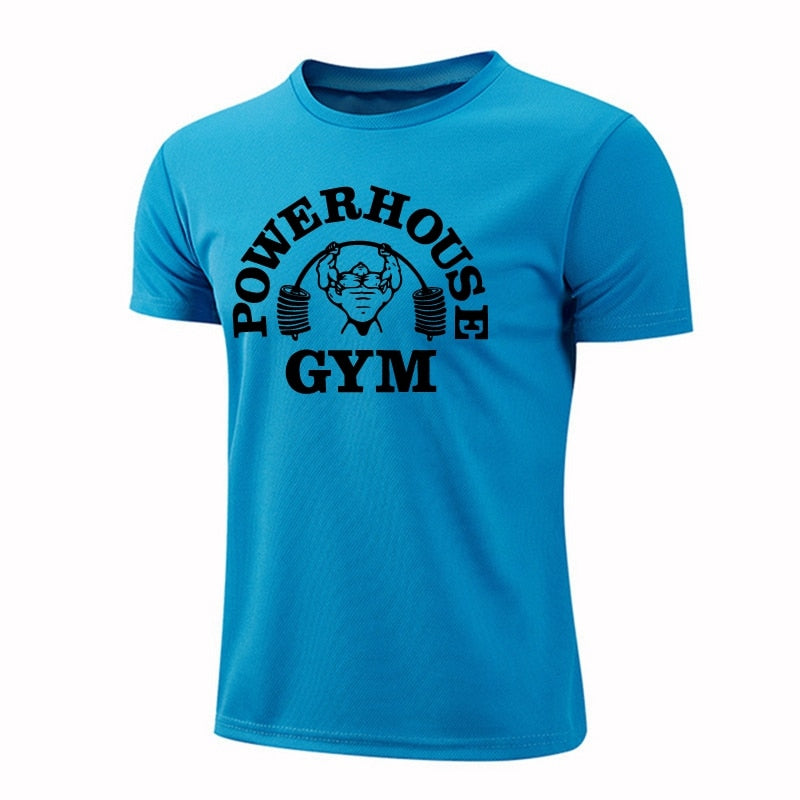 Quick drying T-shirt Men's Running Sports Breathable Short T-shirt Men's Fitness-Veeddydropshipping