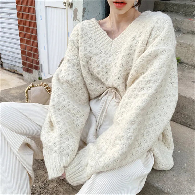 RetroSlouchyLooseLongSleeveKnittedPulloverSweater-Veeddydropshipping-5