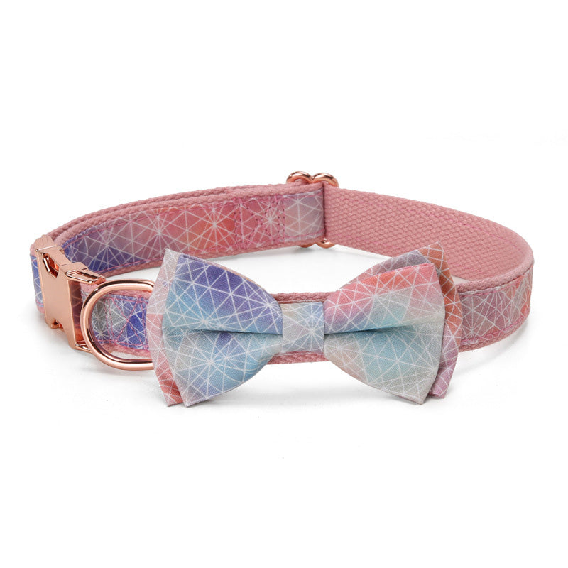    RoseGoldInsertBuckleEngravablePetBowCollar-Veeddydropshipping-10