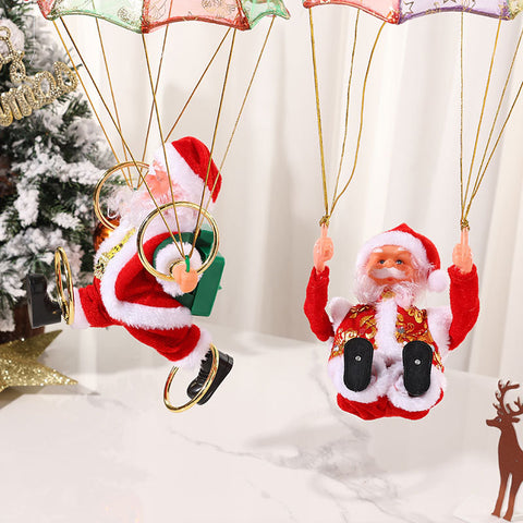 SantaClausToyParachuteSomersaultElectricMusicalToys-Veeddydropshipping-2