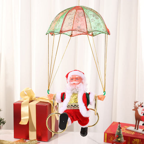    SantaClausToyParachuteSomersaultElectricMusicalToys-Veeddydropshipping-7