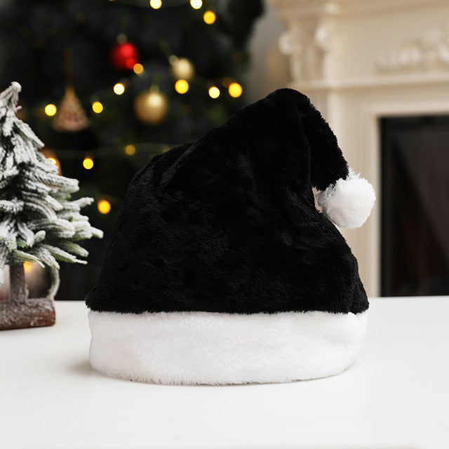    ShortPlushChristmasHatAdultHatNewSuperSoftChristmasHat-Veeddydropshipping-8