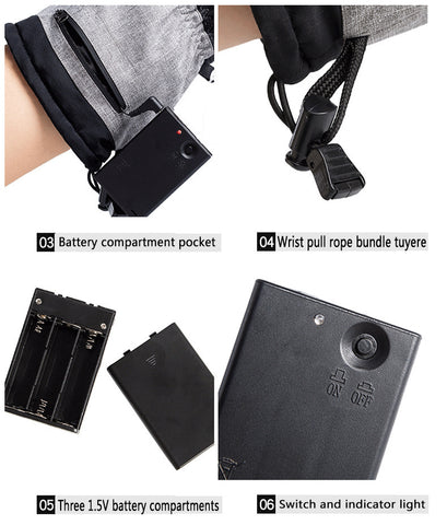 Smart Heated Gloves Sports Outdoor-Veeddydropshipping
