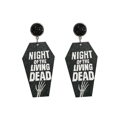 SpookyVibratingShakingEarringsHalloweenGlitterEarrings-Veeddydropshipping-3
