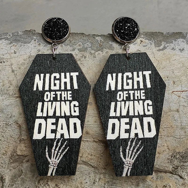 SpookyVibratingShakingEarringsHalloweenGlitterEarrings-Veeddydropshipping-4