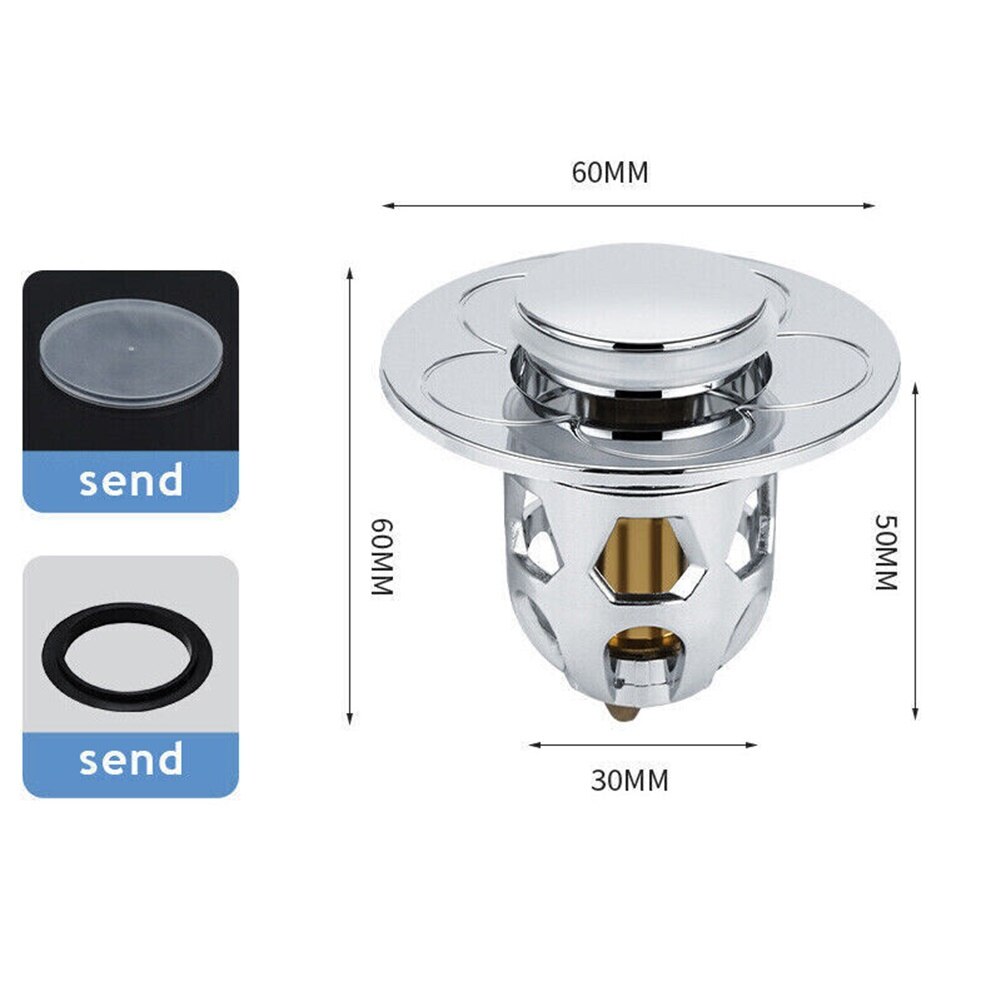       SpringLoadedSinkDrainPlugHairStrainer-Veeddydropshipping-15