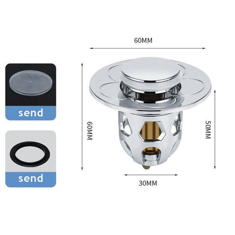       SpringLoadedSinkDrainPlugHairStrainer-Veeddydropshipping-15